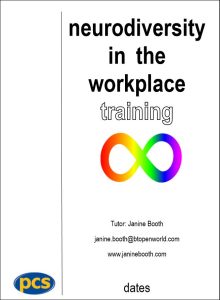 Neurodiversity in the Workplace training workbook