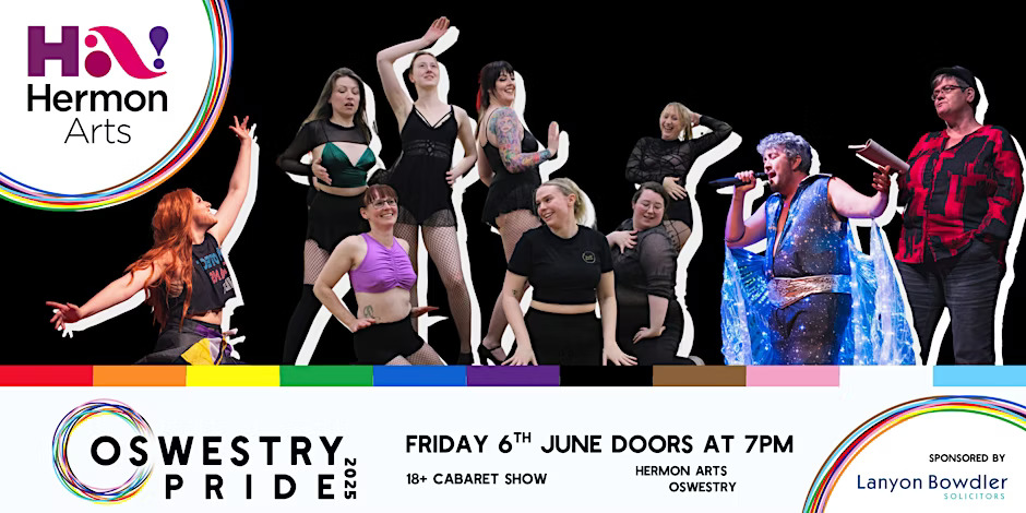 Oswestry Pride cabaret 2025