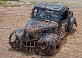 Broken down car