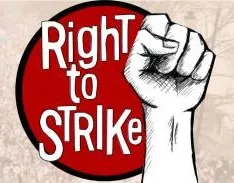 Right to strike: against anti-union laws