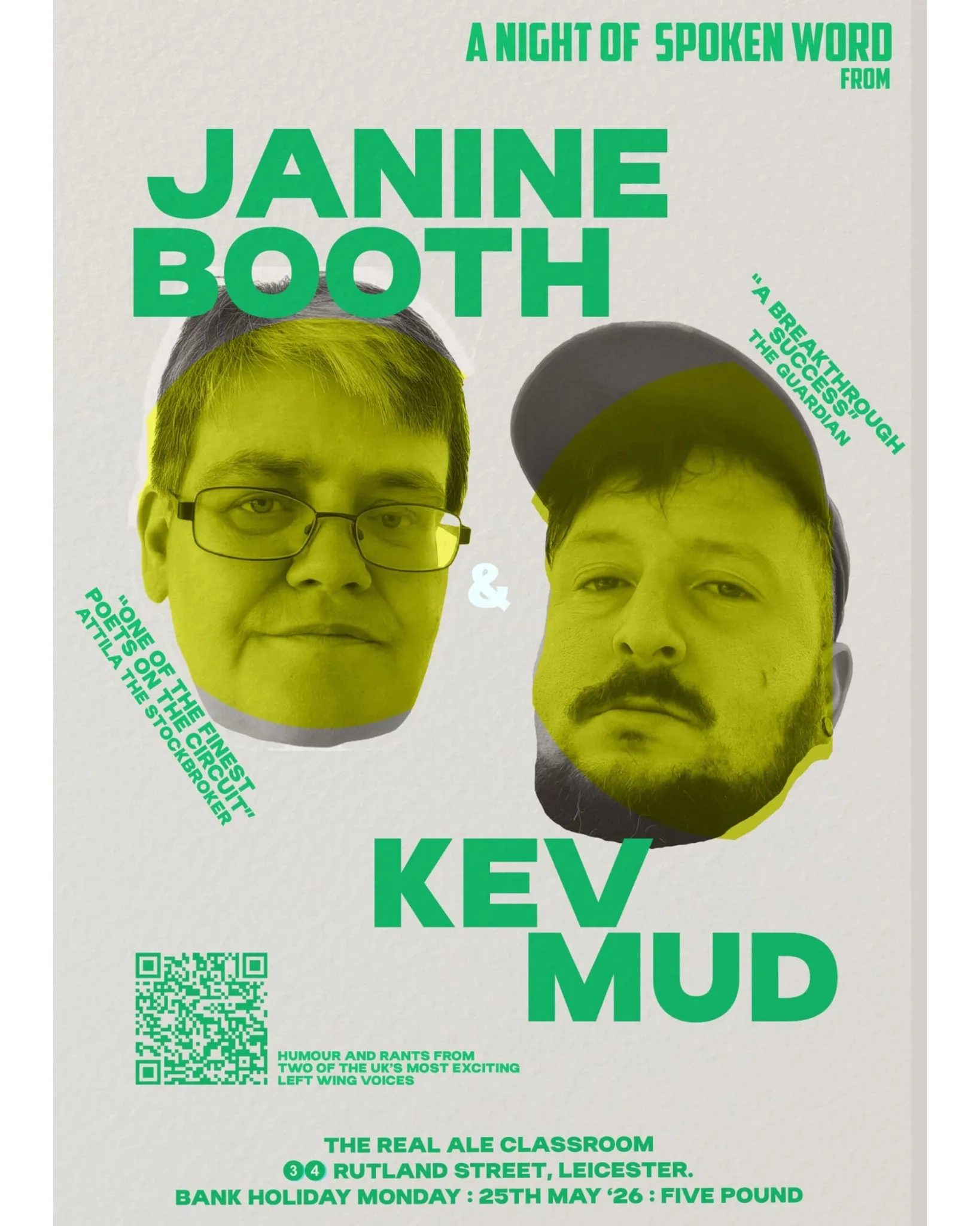 Janine Booth and Kev Mud